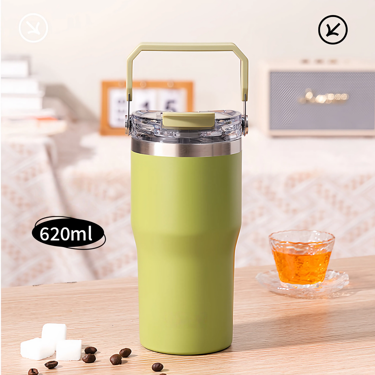 620ML GREEN 24H Cold Retention Mug