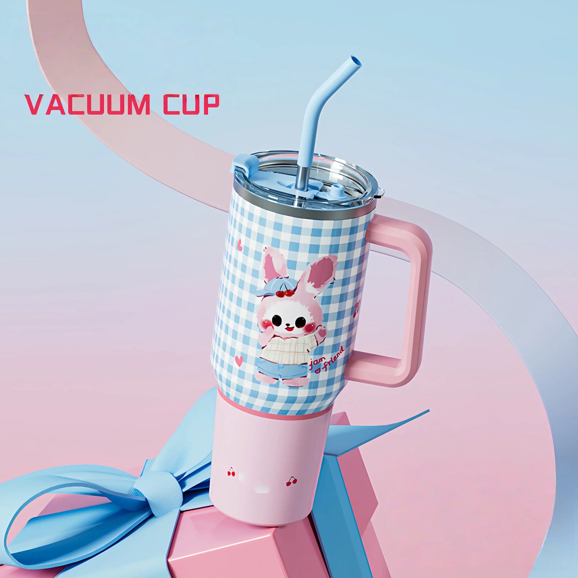 1200ml PINK Large Capacity Water Bottle